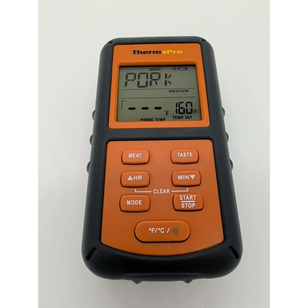 Therm Pro Digital Meat Thermometer Guide TP-06 Unit Only (No Probe) GUC Thermo